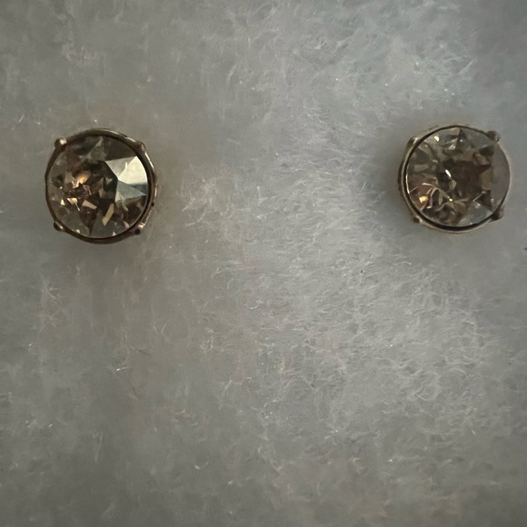 AUTHENTIC SWAROVSKI TOUCHSTONE CRYSTAL EARRINGS AND BANGLE - Picture 10 of 11